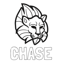 Online Created Coloring Page - CHASE Coloring Page and Abstract Lion Face Coloring Page
