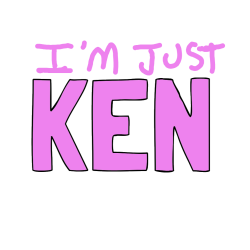 COLORED COLORING - KEN Coloring Page