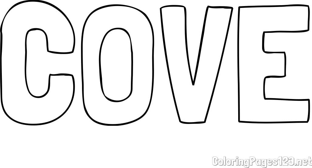 COVE Coloring Page