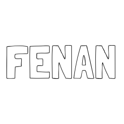 Online Created Coloring Page - FENAN Coloring Page