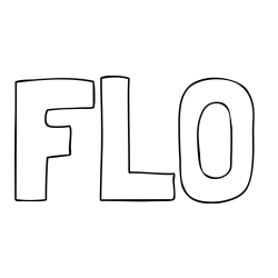Online Created Coloring Page - FLO Coloring Page