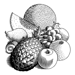 Fruit Coloring Page