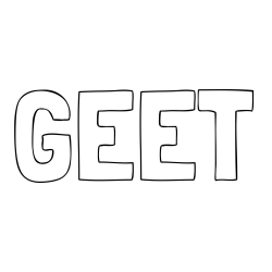 Online Created Coloring Page - GEET Coloring Page