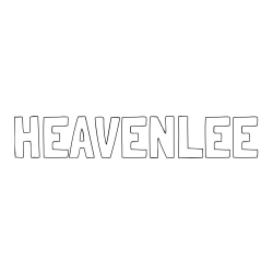 Online Created Coloring Page - HEAVENLEE Coloring Page