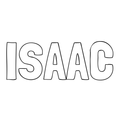 Online Created Coloring Page - ISAAC Coloring Page