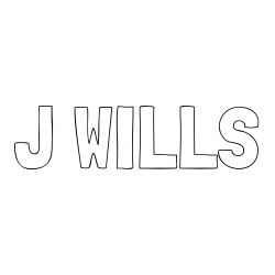 J WILLS Coloring Page
