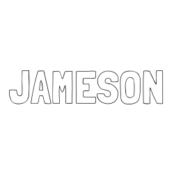 Online Created Coloring Page - JAMESON Coloring Page