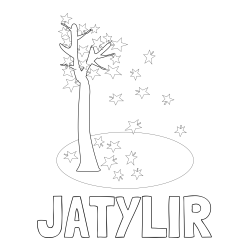 Online Created Coloring Page - JATYLIR Coloring Page and Autumn Tree Coloring Page for Kids