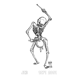 Online Created Coloring Page - JEB            1971  2091 Coloring Page and Skeleton Playing Drums Coloring Page