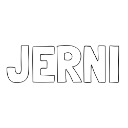 Online Created Coloring Page - JERNI Coloring Page