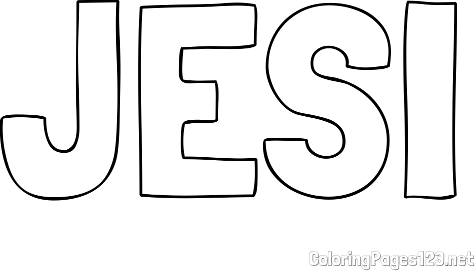 JESI Coloring Page