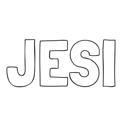 Online Created Coloring Page - JESI Coloring Page