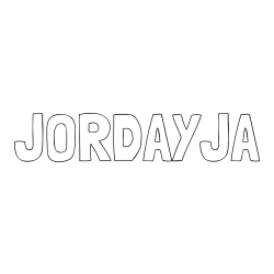 Online Created Coloring Page - JORDAYJA Coloring Page