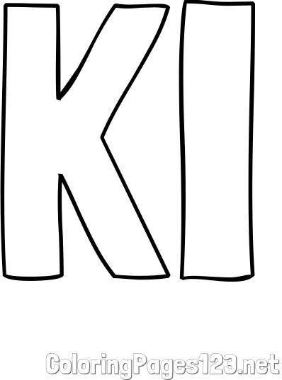 KI Coloring Page