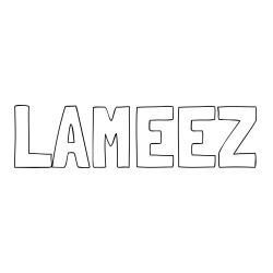 Online Created Coloring Page - LAMEEZ Coloring Page