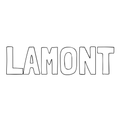 Online Created Coloring Page - LAMONT Coloring Page