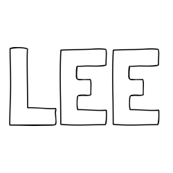 Online Created Coloring Page - LEE Coloring Page