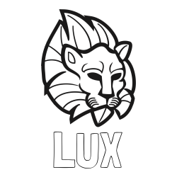 Online Created Coloring Page - LUX Coloring Page and Abstract Lion Face Coloring Page