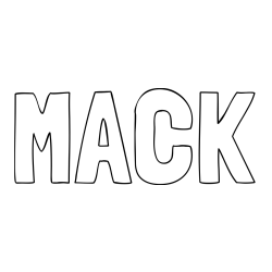 Online Created Coloring Page - MACK Coloring Page