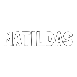 Online Created Coloring Page - MATILDAS Coloring Page
