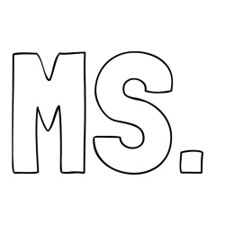 Online Created Coloring Page - MS. Coloring Page