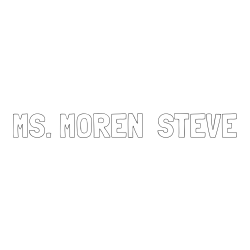 Online Created Coloring Page - MS. MOREN  STEVE Coloring Page