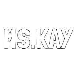 Online Created Coloring Page - MS.KAY Coloring Page