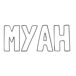Online Created Coloring Page - MYAH Coloring Page
