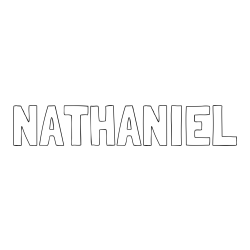 Online Created Coloring Page - NATHANIEL Coloring Page