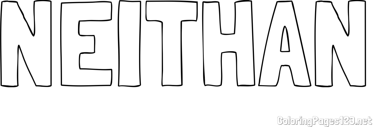 NEITHAN Coloring Page