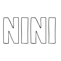 Online Created Coloring Page - NINI Coloring Page