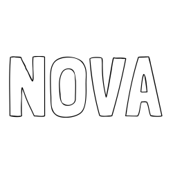 NOVA Coloring Page
