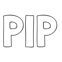 Online Created Coloring Page - PIP Coloring Page