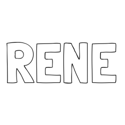 Online Created Coloring Page - RENE Coloring Page