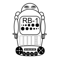 Robot RB-1 Coloring Page