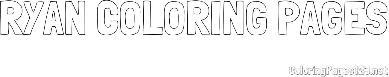 RYAN COLORING PAGES Coloring Page