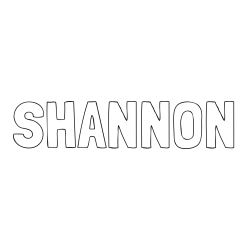 Online Created Coloring Page - SHANNON Coloring Page