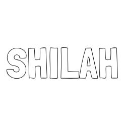 Online Created Coloring Page - SHILAH Coloring Page