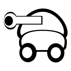 Simple Tank Coloring Page