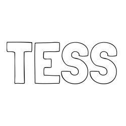 Online Created Coloring Page - TESS Coloring Page