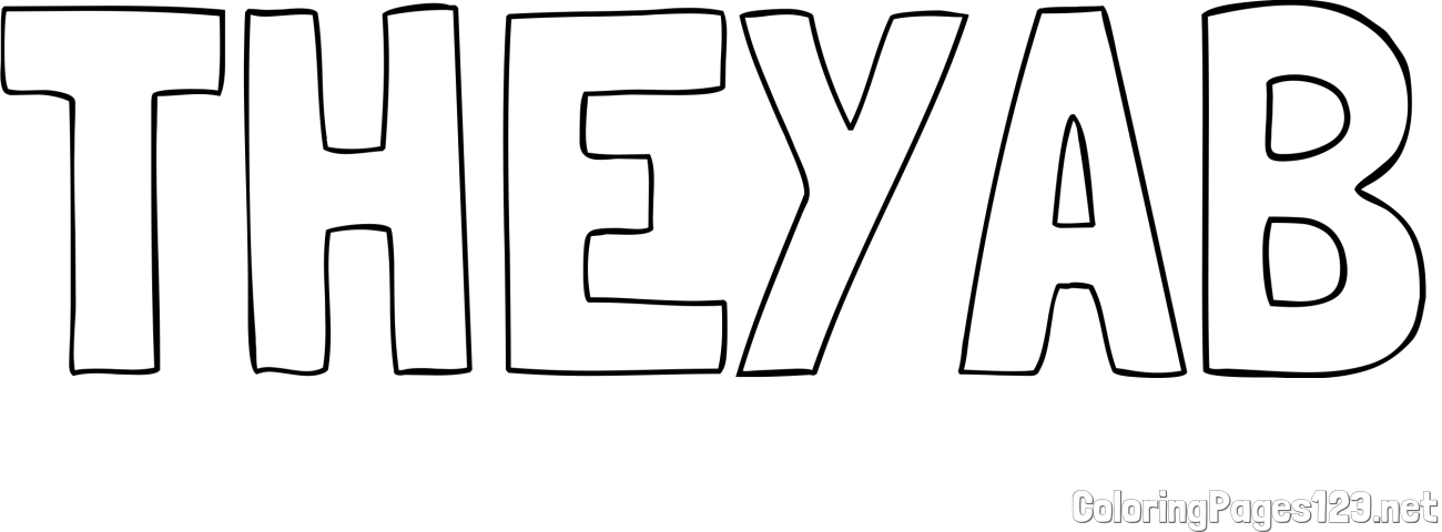 THEYAB Coloring Page