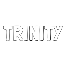 TRINITY Coloring Page