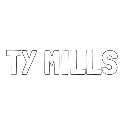Online Created Coloring Page - TY MILLS Coloring Page