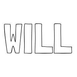 Online Created Coloring Page - WILL Coloring Page