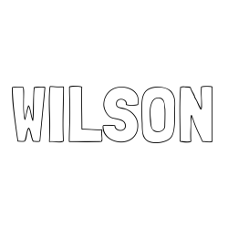 WILSON Coloring Page