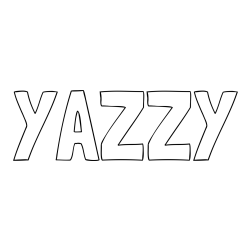 Online Created Coloring Page - YAZZY Coloring Page