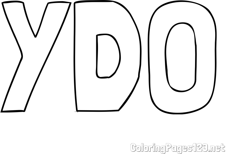 YDO Coloring Page